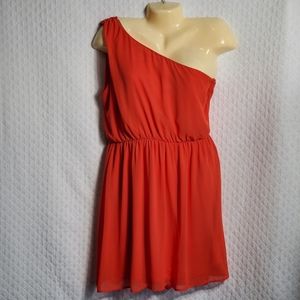 Lush brand / one-shoulder dress 🍊 Size L